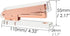 Clear Acrylic Stapler Rose Gold Desktop Stapler Cute Mini Staplers for No.10 Staples Refill, Heavy Duty Office Stapler Desk Accessiories for Office School Home by Mogoostry