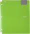 Five Star 4 Pocket Folder, Plastic, High Capacity, 1 Count, Color Selected for You (33190)