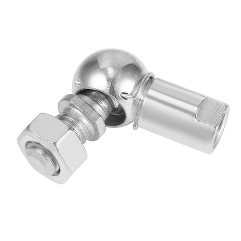 uxcell CS10 Rod End Ball Bearing with Stud, 2pcs Left-Hand Female and Right-Hand Male Thread M6x1.0