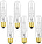 MMBGJKG 25 Watt T10 Clear Tubular Incandescent Light Bulb, T10 Bulbs,Vintage Style Showcase