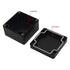 LeMotech IP65 Waterproof Junction Box Dustproof ABS Plastic Electrical Enclosure for Electronic Black 3.29x 3.19x 2.2