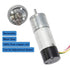 Encoder Metal Gearmotor 12V DC High Speed 600RPM Gear Motor with Encoder for Robotics
