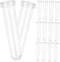 GANAZONO 50pcs -Keeping Tubes Vials for Fresh Flowers Plastic Water Tubes for