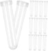GANAZONO 50pcs -Keeping Tubes Vials for Fresh Flowers Plastic Water Tubes for
