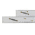 Naroote 450mm, (450mm) Marine Navigation Parallel Ruler, High Accuracy Clear Scale Mapping Points to Pull Parallel