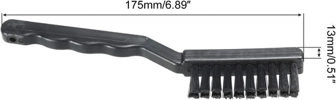 PATIKIL Anti Static ESD Brush Cleaning Keyboard Brush Nylon 10pcs for Computer Keyboard PCB Motherboards Laptop 60x175mm