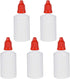 uxcell 50ml Plastic Dropper Bottles, Empty Squeezable Dropper Bottle with Cap, Red, Pack of 5