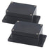 Zulkit Junction Box, ABS Plastic Dustproof Waterproof IP65 Universal Electrical Boxes Project Enclosure, Pack of 2