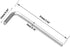 4mm Hex Key Wrench, Allen Key Replacement, Small Hex Wrench for Repairing Bike and Furniture (10Pcs)