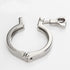 304 Applications(119mm) Stainless Steel Heavy Duty Tri Clamp with Wing Nut for Home Brewing, Dairy, and Food