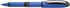 Schneider One Hybrid C Rollerball Pen, 0.5 mm Conical Tip, Black Ink, Light Blue Barrel, Box of 10 Pens (183201)