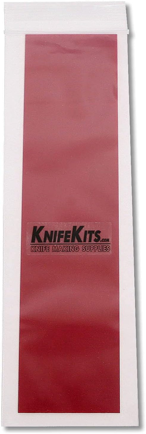 G10 Knife Handle Spacer Material, Red (3 x 12 x .030 Inches)