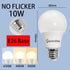 A19 LED Light Bulbs, 60 Watt Equivalent, E26 Base, 6500K Daylight White, 10W, 1000 Lumen, Non-Dimmable, Pack of 6