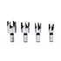 8Pcs Wood Plug Cutter Drill Bit Set, Carbon Steel Titanium Coated Woodworking Chamfer Drill Bits Cutting Tool