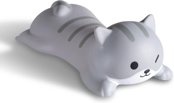 Cute Wrist Rest Support - Ergonomic Mouse Keyboard Arm Rest for Desk, Slow Rising PU Mouse Pad Cat