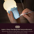 Lamp,Dimmable 15/30min Kawaii Bunny Night Light,Tap Control and USB Rechargeable Cute Rabbit Night Timer Nursery Lamp
