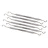 HIGH TECH INSTRUMENTS 6 Pcs Double Ended Dental Scalers H6/7 Made of Stainless Steel Reusable
