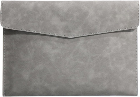 Leather File Organizer, Waterproof Ultra-Thin PU Leather A4 Envelope Folder, Expandable Briefcase Organizer