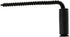 4 Renovators Supply Manufacturing Black Wrought Iron Shutter Strap Hinge in Galvanized Gate Strap Hinges with Mounting
