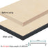 U Shape Edge Banding, Fit 3/4 inch Edge, Plywood Edge Protector, Self-Adhesive Edge Trim for Veneer, Furniture, Cabinets, Countertop, Shelves, Table, Marble; Black, 20Ft