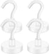 MIKEDE Magnetic Hooks, 40LB+ Heavy Duty Neodymium Hooks for Cruise Cabins, Pack of 4