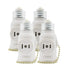 2 Pack E26 Bulb Socket to Outlet Splitter, 2 Outlet Light Socket Adapter, White, with Pull Chain Switch, UL Listed