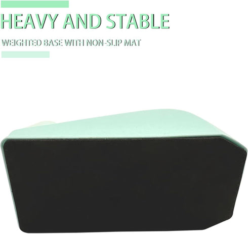 Cute Desktop Office Tape Dispenser, Antiskid Base Design, Perfect Companion for Home, School, and Office - Macaron Green