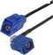 AJOHBM Blue Fakra C RAL 5005 Male Female RG174 Cable GPS Antenna Extension