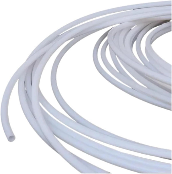 Generic PTFE Tube, Milk White PTFE Tube for 3D Printer Parts Pipe F46