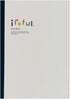 SAKAE????????? iroful Notebook, 75 gsm, 8.27" x 5.85", 160 Pages, 5mm Dotted, White, 1 Pack (PI-A5DBW)