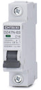 AC Miniature Circuit Breaker, 16 Amp 120V/240V 1 Pole DIN Rail Mount, Thermal Magnetic Trip, Solar AC Disconnect Switch