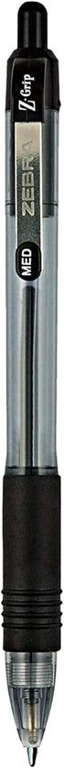 Zebra Pen Bulk Pack of 48 Ink Pens, Z-grip Retractable Ballpoint Pens Combo Pack
