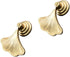 SOLUSTRE 2pcs Fan-Shaped Zinc Alloy Drawer Cabinet Knobs Single Hole Pulls for