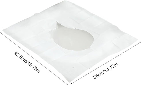 Zksbdxz 10Pcs Toilet Seat Covers Paper Flushable Flushable Paper Toilet Seat Covers for Adults Kids Potty Training