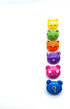 Kikkerland Monsters Bag Clips, Set of 6