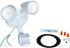 Topaz 24 4000K, Dual Head LED Security Light with Motion Sensor, Watt, White