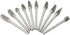 10pcs 1/8" Shank Tungsten Steel Solid Carbide Rotary Files Diamond Burrs Set for Woodworking Drilling Carving