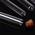10Pcs Clear Plastic Test Tubes with Cork Stoppers, 15x150mm 13ml for Jewelry Seed Beads Powder Storage