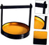 ULTECHNOVO Handheld Sushi Tray Round Plastic Sashimi Serving Dish Creative Food Display for Snacks and Sushi