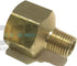 Brass Pipe Adapter 1/2" Fnpt x 1/4" Mnpt for Fuel, Air, Water, Oil, Gas Wog