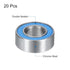 uxcell 20pcs MR84-2RS Miniature Deep Groove Ball Bearings, 4x8x3mm Double Sealed for Electric Motor & Machinery