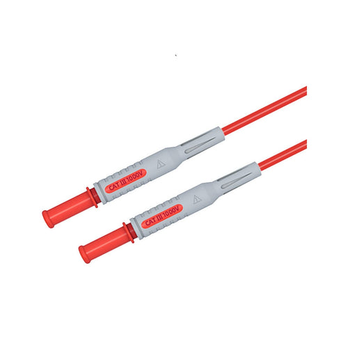 Multimeter Test Lead Extension Male to Male Connector, 4mm Banana Plug to Jack Heavy Duty Silicone Wires
