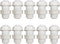 YZM Bulkhead Connector 1/4" Tube Quick Connect RO Water Filter Fittings Pack of 10