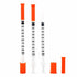 1ml/cc 29G Syringe 1/2" (12.7mm) Needle, Disposable Individual Package Pack of 100