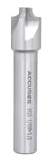 Accusize Industrial Tools 1/8'' H.S.S. Corner Rounding End Mills, 1/2'' Shank Dia, 5/8'' Cutter Dia