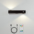 Motion Sensor Wall Light with Remote Control, Rechargeable Magnetic Wall Light, Wireless
