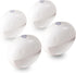 4 Pack 4800-5200K VAVOFO Plug in Night Light with Dusk to Dawn Sensor, Smiley Face LED Night Lights, Daylight White