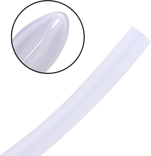 3/16" 5/16" 1 Meters(3.28ft) Food Grade Silicone Tubing - ID x OD, Pure Silicon Hose High Temp Home Brewing Winemaking