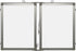 Whiteboard Set, 16 x 12" Foldable Dry Erase Board with Eraser, Markers, Magnets, and Labels