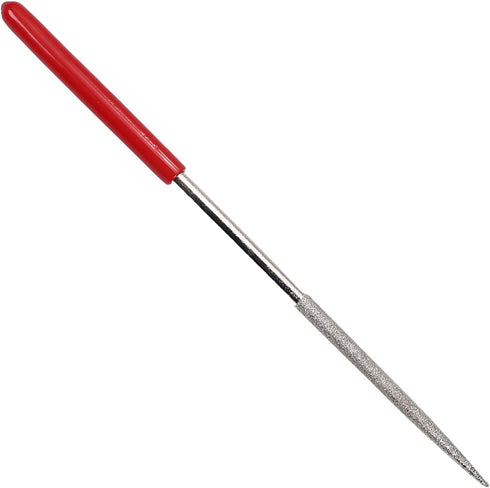 Utoolmart 5mm x 180mm Diamond Needle File Set, 150 Grits Round Files Tools for Metal Glass Stone